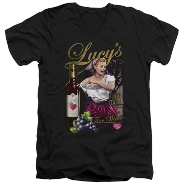 I Love Lucy Bitter Grapes Men's V-Neck T-Shirt Men's V-Neck T-Shirt I Love Lucy   