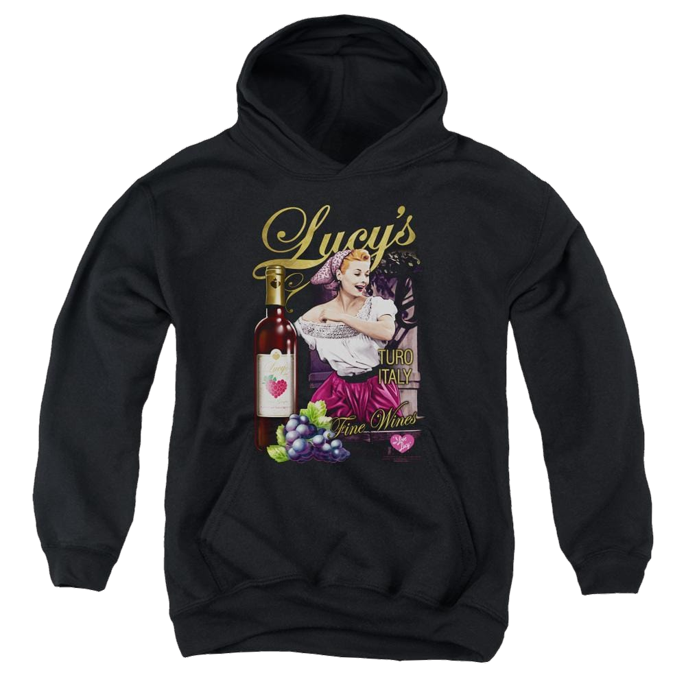 I Love Lucy Bitter Grapes Youth Hoodie (Ages 8-12) Youth Hoodie (Ages 8-12) I Love Lucy   