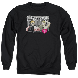I Love Lucy Divas Men's Crewneck Sweatshirt Men's Crewneck Sweatshirt I Love Lucy   