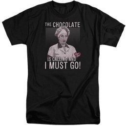 I Love Lucy Chocolate Calling Men's Tall Fit T-Shirt Men's Tall Fit T-Shirt I Love Lucy   