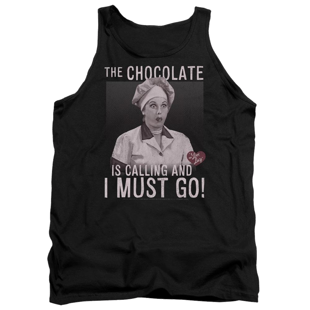 I Love Lucy Chocolate Calling Men's Tank Men's Tank I Love Lucy   