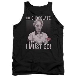 I Love Lucy Chocolate Calling Men's Tank Men's Tank I Love Lucy   