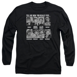 I Love Lucy 8 Days A Week Men's Long Sleeve T-Shirt Men's Long Sleeve T-Shirt I Love Lucy   