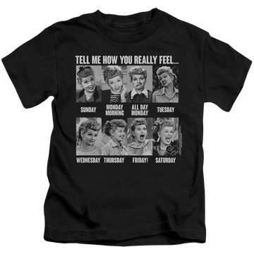 I Love Lucy 8 Days A Week Kid's T-Shirt (Ages 4-7) Kid's T-Shirt (Ages 4-7) I Love Lucy   