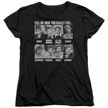 I Love Lucy 8 Days A Week Women's T-Shirt Women's T-Shirt I Love Lucy   