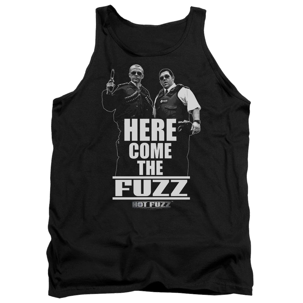 Hot Fuzz Here Come The Fuzz Men's Tank Men's Tank Hot Fuzz   