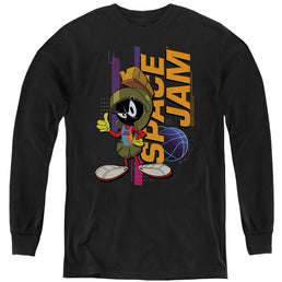 Space Jam - A New Legacy Marvin Standing - Youth Long Sleeve T-Shirt Youth Long Sleeve T-Shirt Space Jam - A New Legacy   