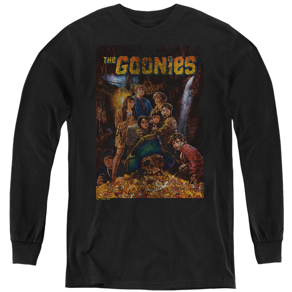 Goonies, The Poster - Youth Long Sleeve T-Shirt Youth Long Sleeve T-Shirt The Goonies   