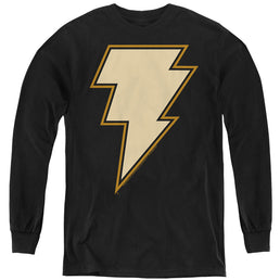 Black Adam Black Adam Chest Emblem - Youth Long Sleeve T-Shirt Youth Long Sleeve T-Shirt Black Adam   