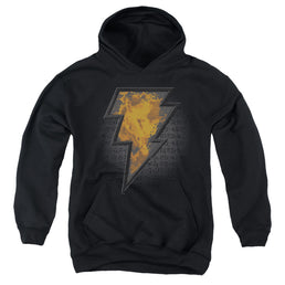 Black Adam Black Adam Beveled Emblem - Youth Hoodie Youth Hoodie (Ages 8-12) Black Adam   