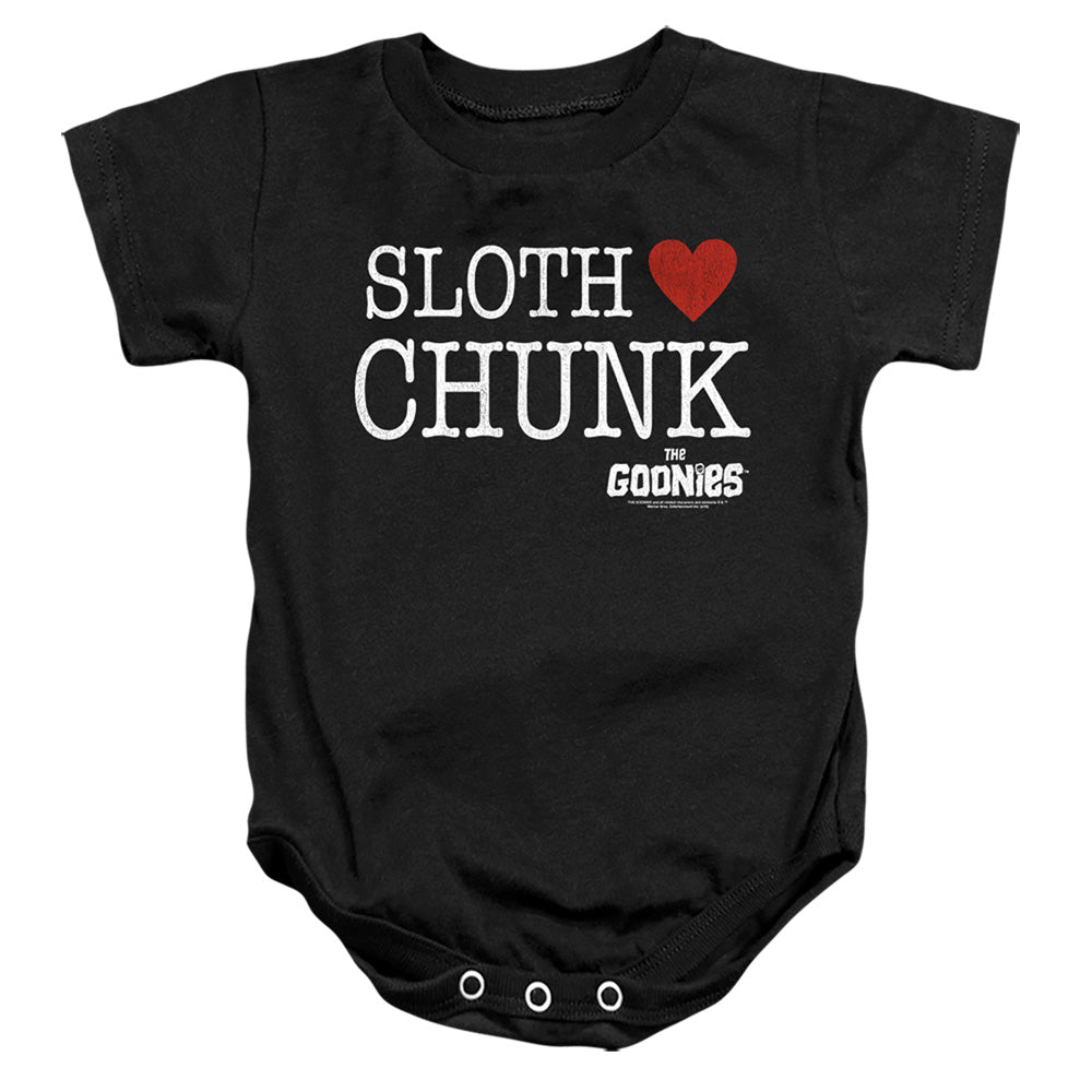 Goonies, The Sloth Heart Chunk - Baby Bodysuit Baby Bodysuit The Goonies   