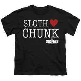 Goonies, The Sloth Heart Chunk - Youth T-Shirt Youth T-Shirt (Ages 8-12) The Goonies   