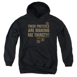 Seinfeld Pretzels Thirsty - Youth Hoodie Youth Hoodie (Ages 8-12) Seinfeld   