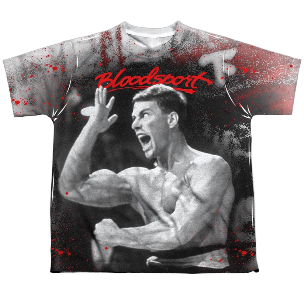 Bloodsport Intense Youth All Over Print 100% Poly T-Shirt Youth All-Over Print T-Shirt (Ages 8-12) Bloodsport   