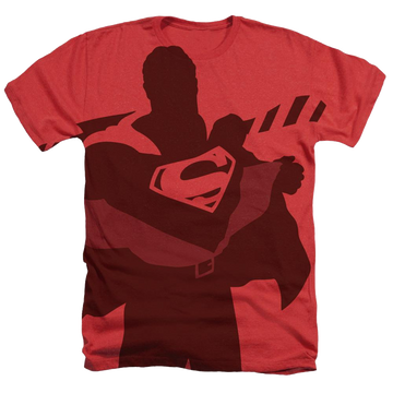 Superman Dco - Looks Like A Job For men's all-over heather t-shirt