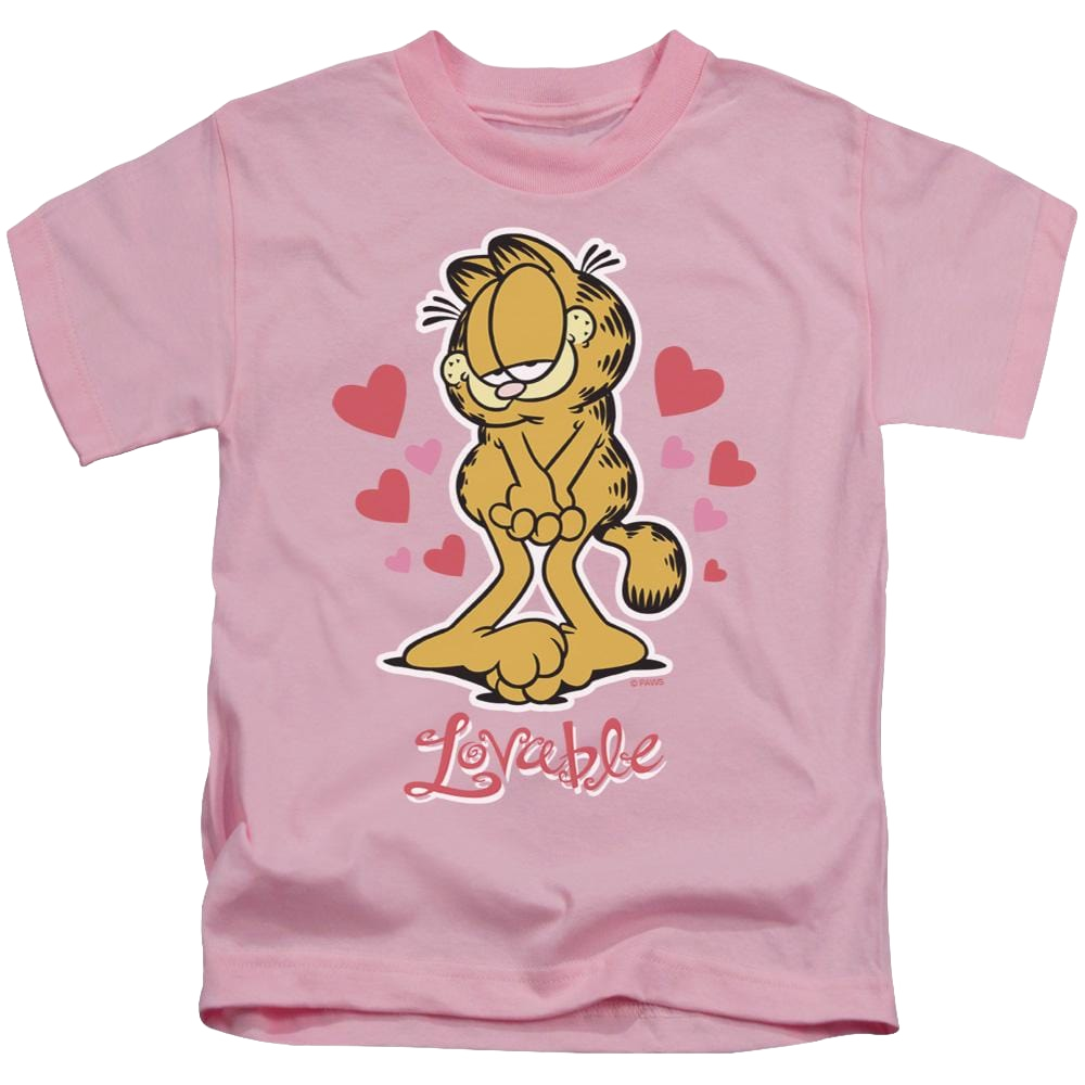 Garfield Lovable - Kid's T-Shirt (Ages 4-7) Kid's T-Shirt (Ages 4-7) Garfield   