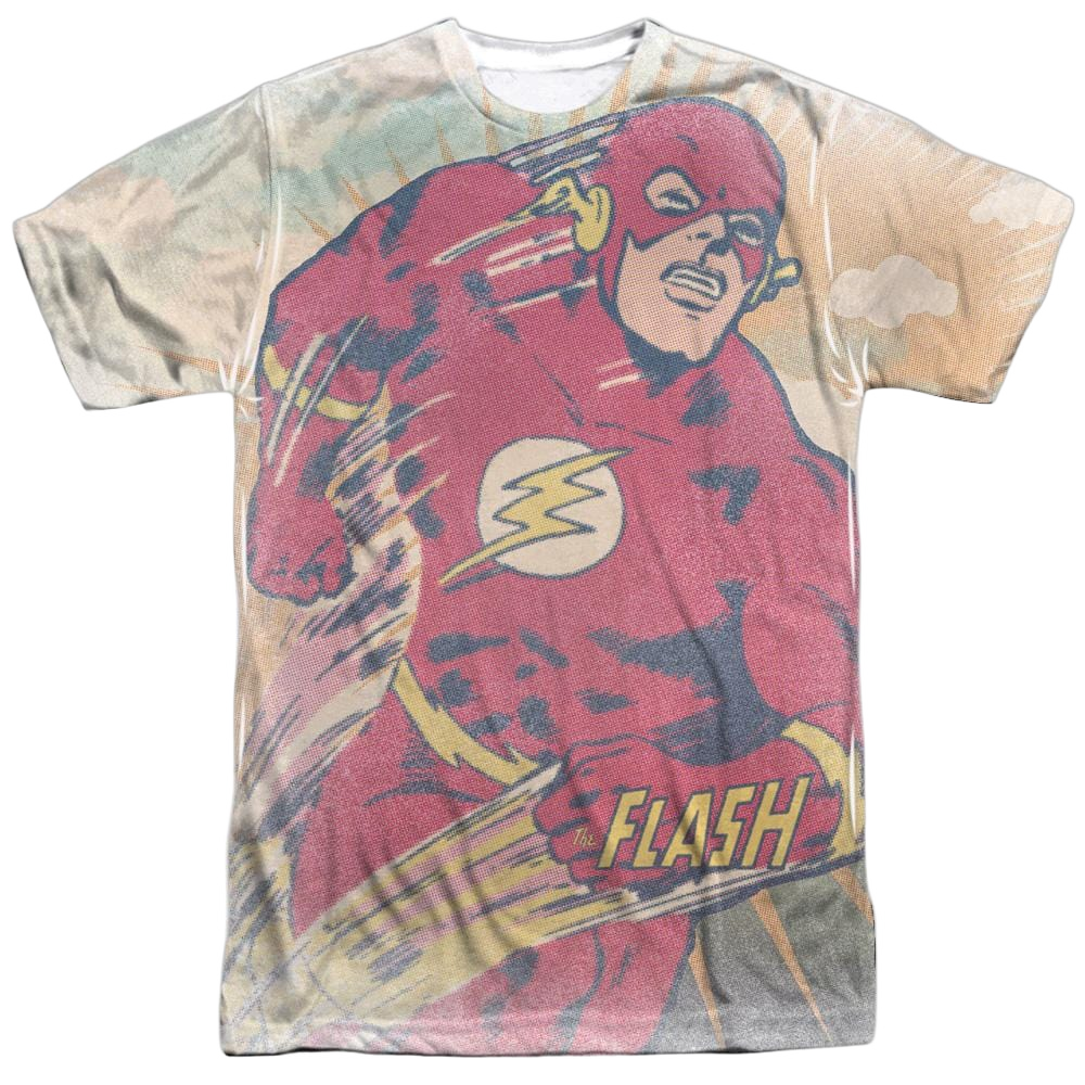 Flash - Daytime Run Adult All Over Print 100% Poly T-Shirt Men's All-Over Print T-Shirt The Flash   
