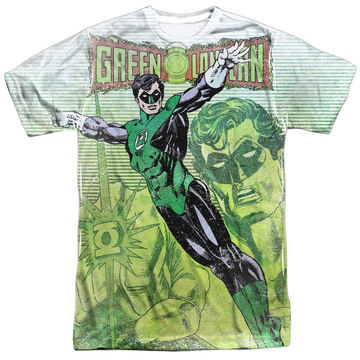 Green Lantern Lightning men's all-over print t-shirt