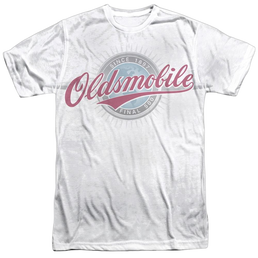 Oldsmobile - Oversized And Faded Logo Adult All Over Print 100% Poly T-Shirt Men's All-Over Print T-Shirt Oldsmobile   