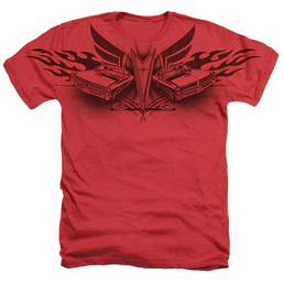 Pontiac - 1965 Gto Adult Regular Fit Heather T-Shirt Men's All-Over Heather T-Shirt Pontiac   