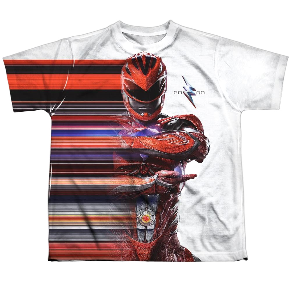Power Rangers Red Streak Youth All Over Print 100% Poly T-Shirt Youth All-Over Print T-Shirt (Ages 8-12) Power Rangers   