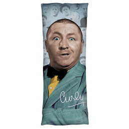 Three Stooges Curly Heads Body Pillow Body Pillows The Three Stooges   