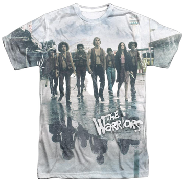 Warriors Strolling Adult All Over Print 100% Poly T-Shirt Men's All-Over Print T-Shirt The Warriors   