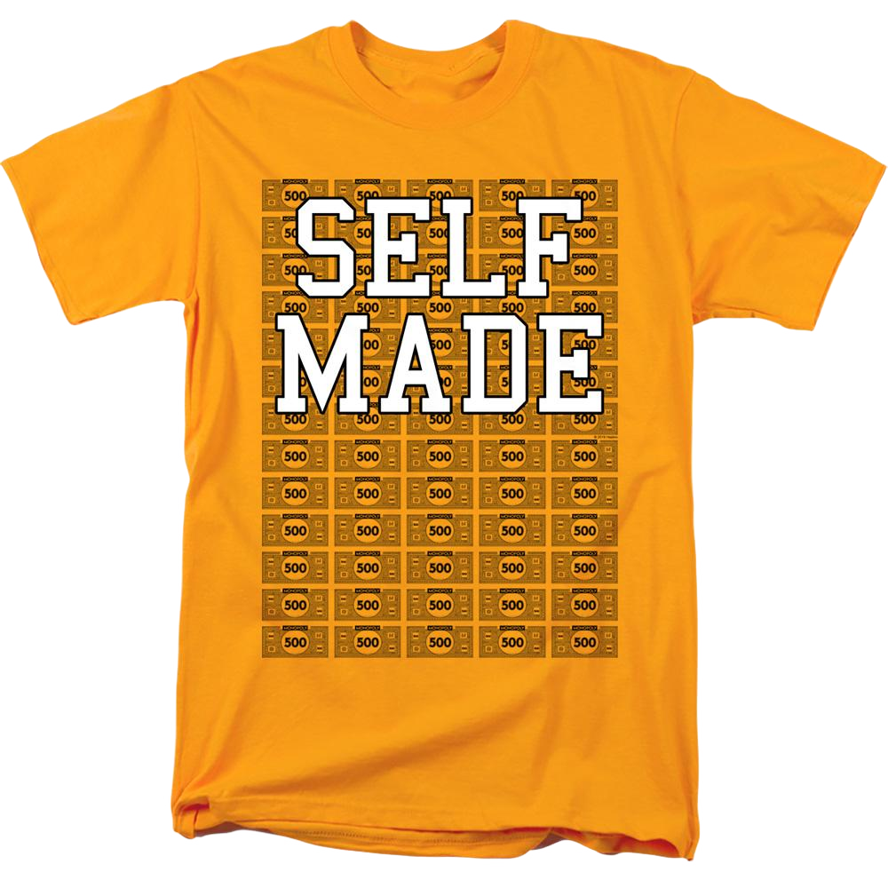 Monopoly Self Made - Men's Regular Fit T-Shirt Men's Regular Fit T-Shirt Monopoly   