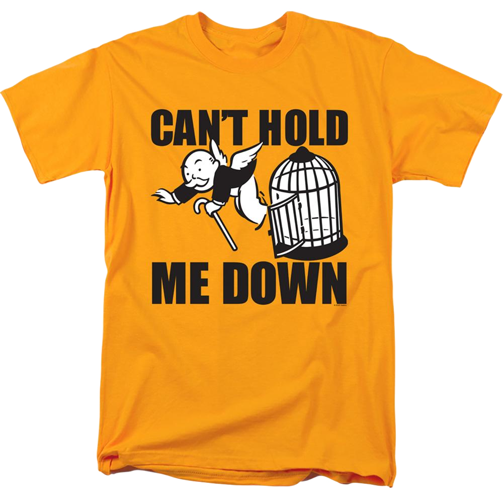 Monopoly Cant Hold Me Down No Logo - Men's Regular Fit T-Shirt Men's Regular Fit T-Shirt Monopoly   