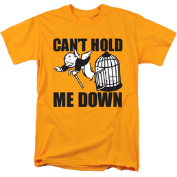 Monopoly Cant Hold Me Down No Logo - Men's Regular Fit T-Shirt Men's Regular Fit T-Shirt Monopoly   