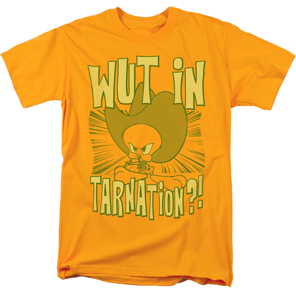 Looney Tunes Wut In Tarnation - Men's Regular Fit T-Shirt Men's Regular Fit T-Shirt Looney Tunes   
