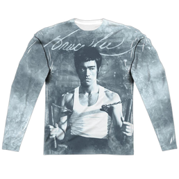Bruce Lee Nunchucks - Men's All-Over Print Long Sleeve Men's All-Over Print Long Sleeve Bruce Lee   