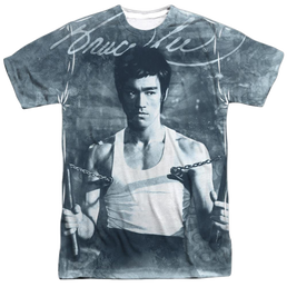 Bruce Lee Nunchucks - Men's All-Over Print T-Shirt Men's All-Over Print T-Shirt Bruce Lee   