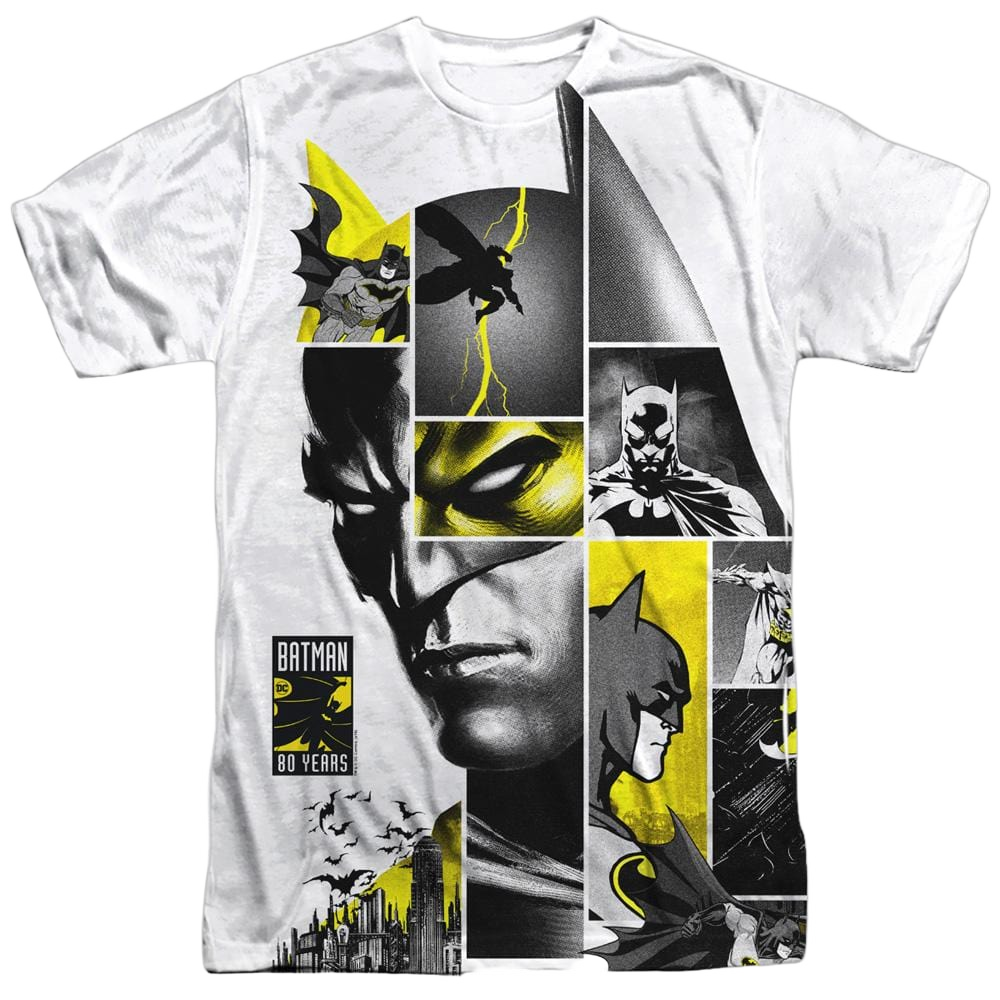 DC Batman 80Th Panels - Men's All-Over Print T-Shirt Men's All-Over Print T-Shirt Batman   