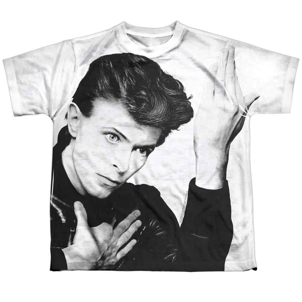 David Bowie Hero - Youth All-Over Print T-Shirt Youth All-Over Print T-Shirt (Ages 8-12) David Bowie   