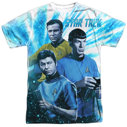 Star Trek The Original Series Space Shadows - Men's All-Over Print T-Shirt Men's All-Over Print T-Shirt Star Trek   