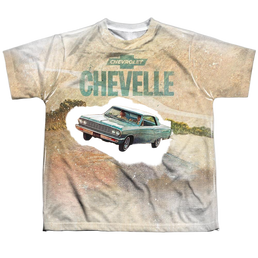 Chevrolet Winding Road - Youth All-Over Print T-Shirt Youth All-Over Print T-Shirt (Ages 8-12) Chevrolet   