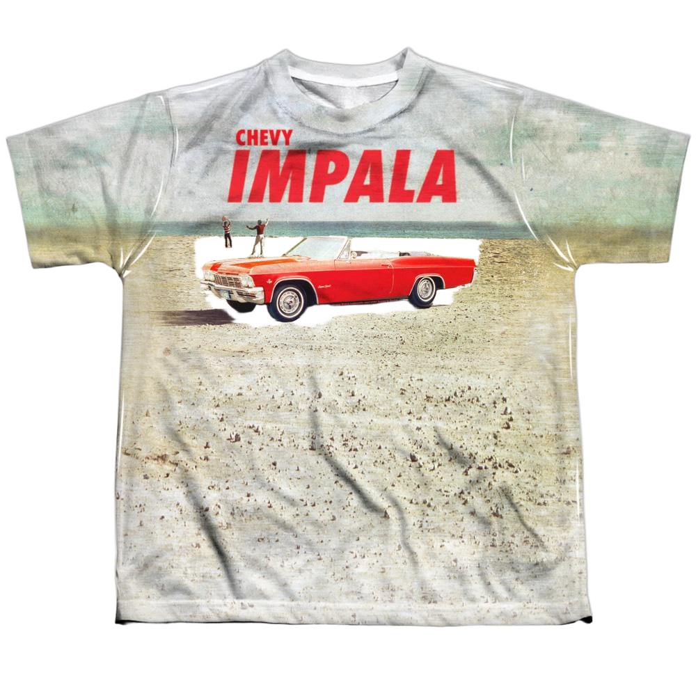 Chevrolet Beach Impala - Youth All-Over Print T-Shirt Youth All-Over Print T-Shirt (Ages 8-12) Chevrolet   
