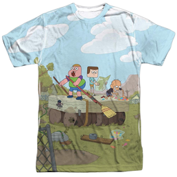 Clarence Boat - Men's All-Over Print T-Shirt Men's All-Over Print T-Shirt Clarence   