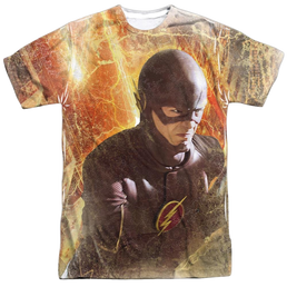 Flash, The (TV Series) Flash Town - Men's All-Over Print T-Shirt Men's All-Over Print T-Shirt The Flash   