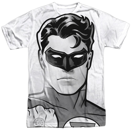 Green Lantern Bw Gl Head - Men's All-Over Print T-Shirt Men's All-Over Print T-Shirt Green Lantern   