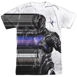 Power Rangers Movie Black Streak - Men's All-Over Print T-Shirt Men's All-Over Print T-Shirt Power Rangers   
