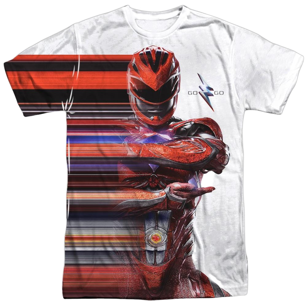 Power Rangers Movie Red Streak - Men's All-Over Print T-Shirt Men's All-Over Print T-Shirt Power Rangers   