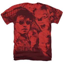 Lost Boys, The Struggle - Men's All-Over Heather T-Shirt Men's All-Over Heather T-Shirt Lost Boys   
