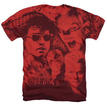 Lost Boys Struggle men's all-over heather t-shirt