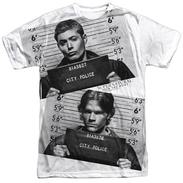 Supernatural Mug Shots men's all-over print t-shirt