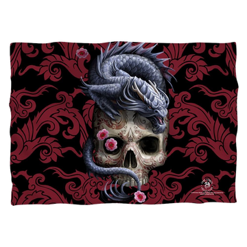 Anne Stokes Collection Oriental Dragon (Front/Back Print) - Pillow Case Pillow Cases Anne Stokes   