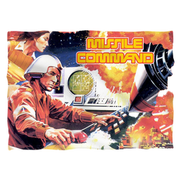Atari Missile Command (Front/Back Print) - Pillow Case Pillow Cases Atari   