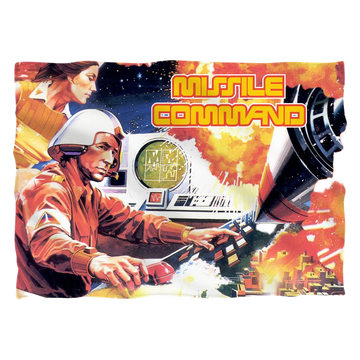 Atari Missile Command (Front/Back Print) - Pillow Case Pillow Cases Atari   
