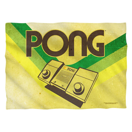 Atari Pong Lines (Front/Back Print) - Pillow Case Pillow Cases Atari   